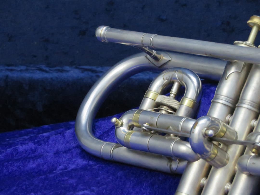 C.G. Conn Victor New Wonder Silver 1921 Cornet Serial #182511