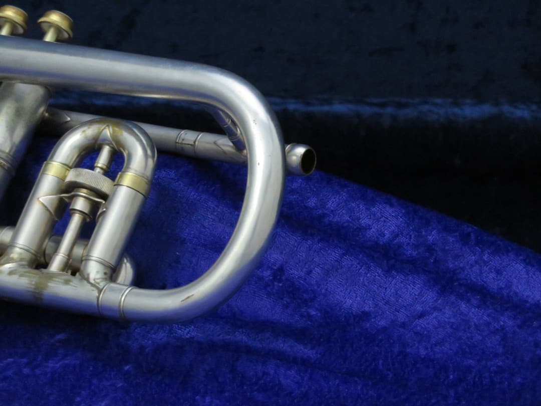 C.G. Conn Victor New Wonder Silver 1921 Cornet Serial #182511