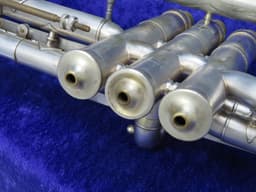 C.G. Conn Victor New Wonder Silver 1921 Cornet Serial #182511 C.G. Conn Victor New Wonder Silver 1921 Cornet Serial #182511