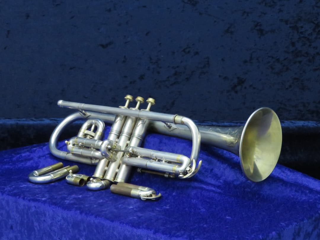 C.G. Conn Victor New Wonder Silver 1921 Cornet Serial #182511