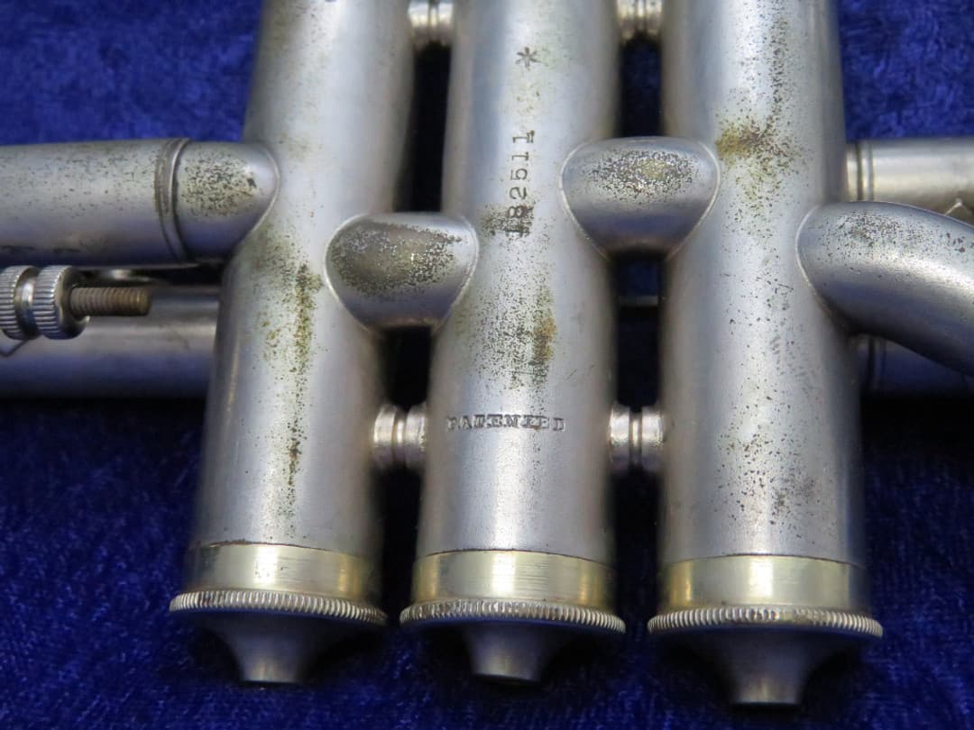 C.G. Conn Victor New Wonder Silver 1921 Cornet Serial #182511