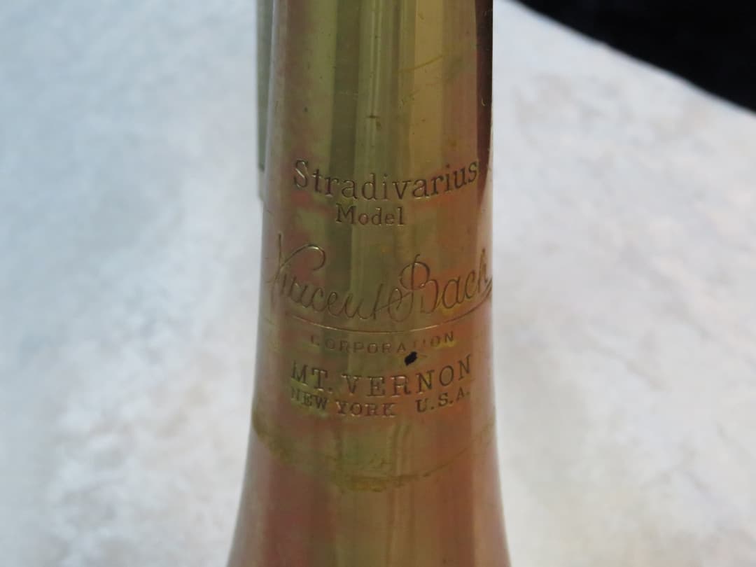 Bach Stradivarius Mt. Vernon Cornet 1980 Serial #17693