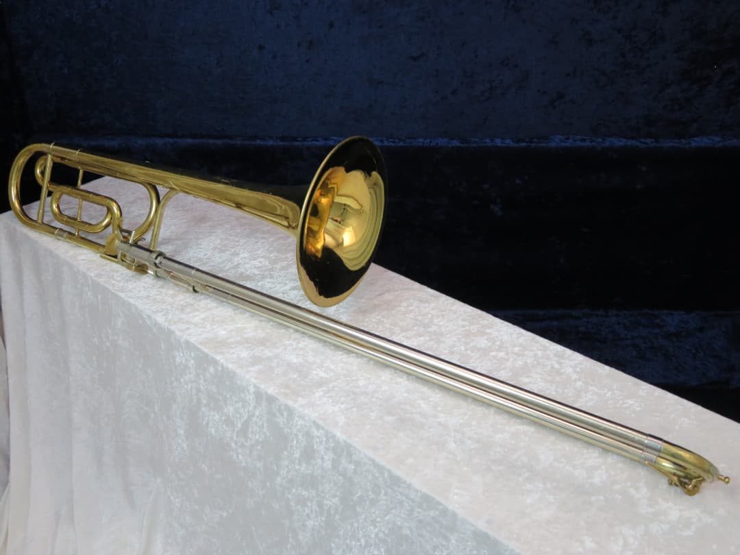 King 5B Symphony F Trigger Trombone 1970's Serial #491667