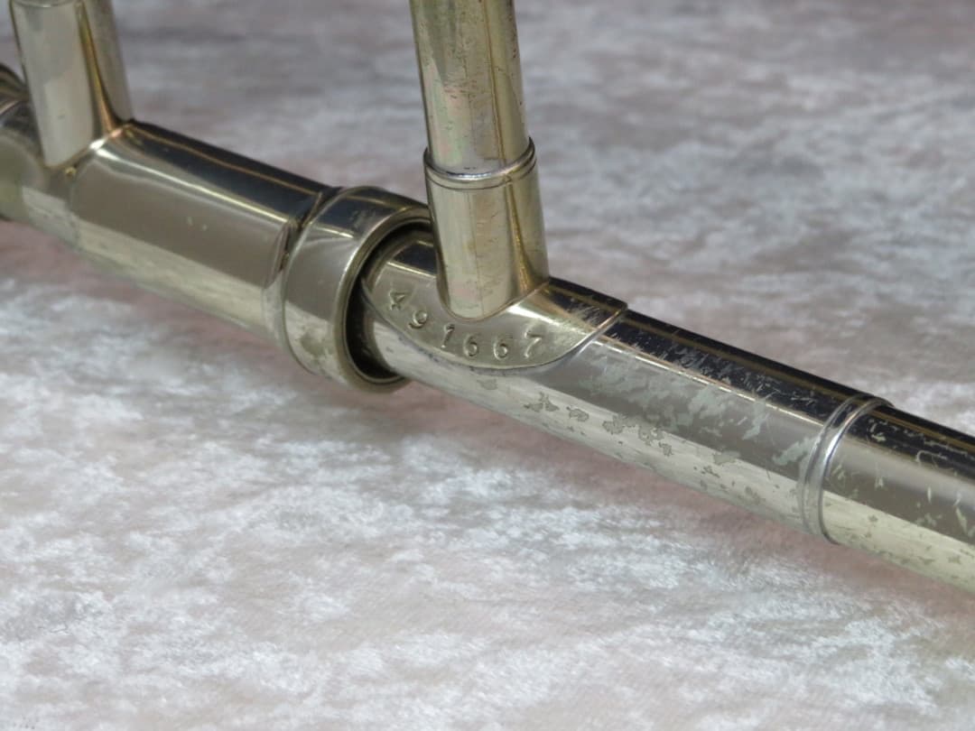 King 5B Symphony F Trigger Trombone 1970's Serial #491667