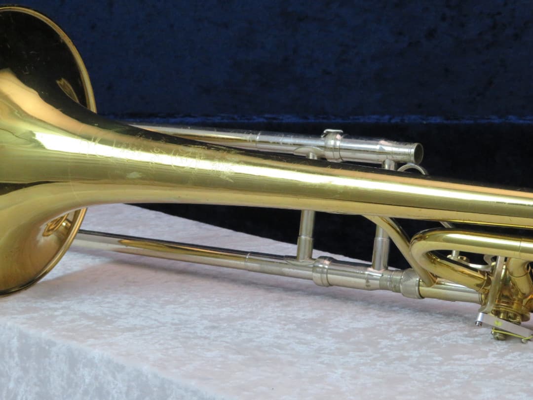 King 5B Symphony F Trigger Trombone 1970's Serial #491667