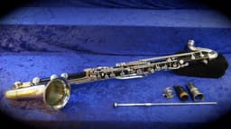 Selmer Paris Professional Wood Bass Clarinet Serial #D8028 Selmer Paris Professional Wood Bass Clarinet Serial #D8028