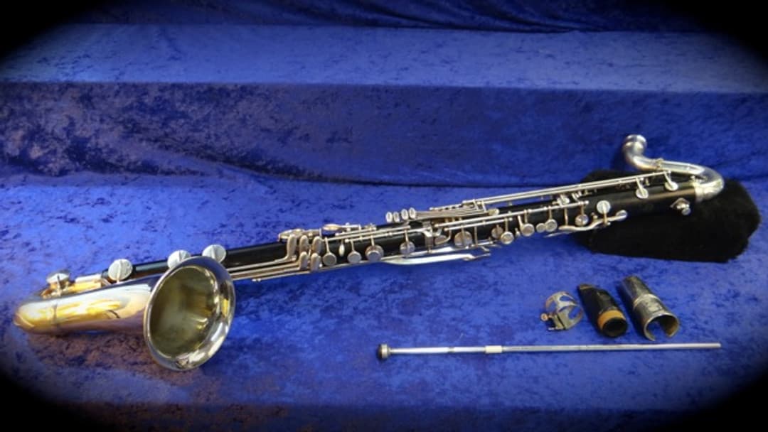 Selmer Paris Professional Wood Bass Clarinet Serial #D8028