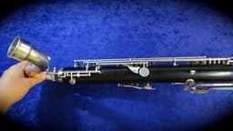 Selmer Paris Professional Wood Bass Clarinet Serial #D8028 Selmer Paris Professional Wood Bass Clarinet Serial #D8028