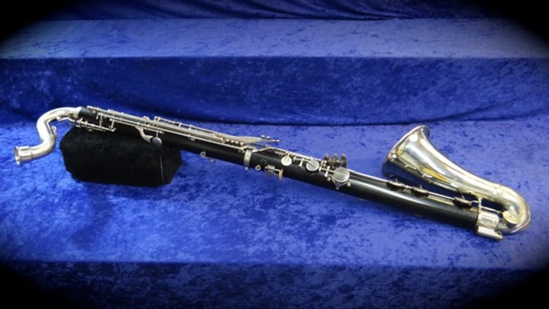 Selmer Paris Professional Wood Bass Clarinet Serial #D8028