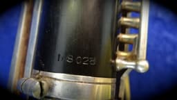 Selmer Paris Professional Wood Bass Clarinet Serial #D8028 Selmer Paris Professional Wood Bass Clarinet Serial #D8028