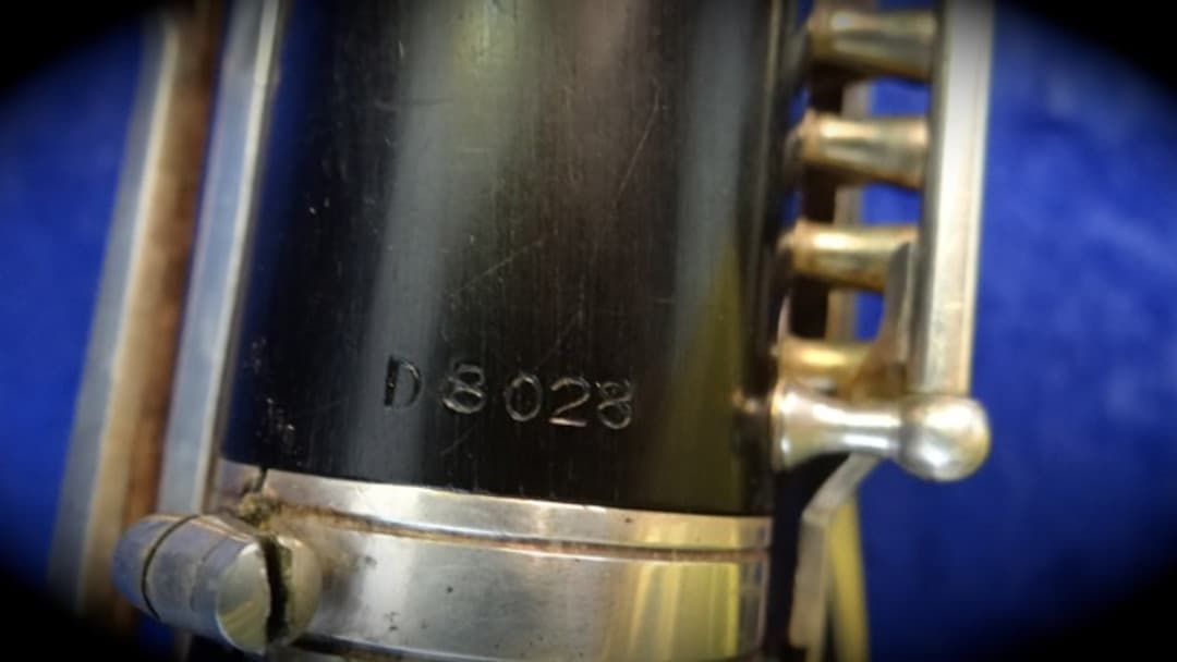 Selmer Paris Professional Wood Bass Clarinet Serial #D8028
