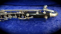 Selmer Paris Professional Wood Bass Clarinet Serial #D8028 Selmer Paris Professional Wood Bass Clarinet Serial #D8028
