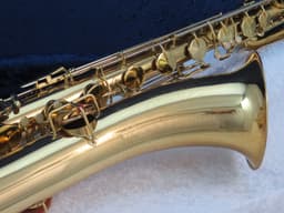 King Zephyr Baritone Saxophone with Art Deco 1936 Serial #188832 King Zephyr Baritone Saxophone with Art Deco 1936 Serial #188832