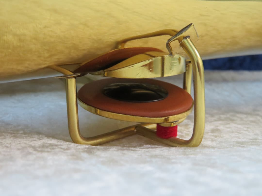 King Zephyr Baritone Saxophone with Art Deco 1936 Serial #188832