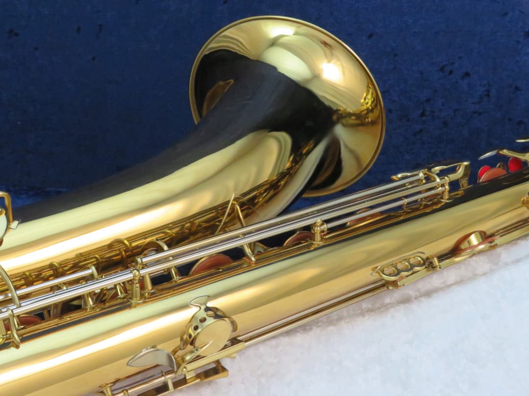 King Zephyr Baritone Saxophone with Art Deco 1936 Serial #188832