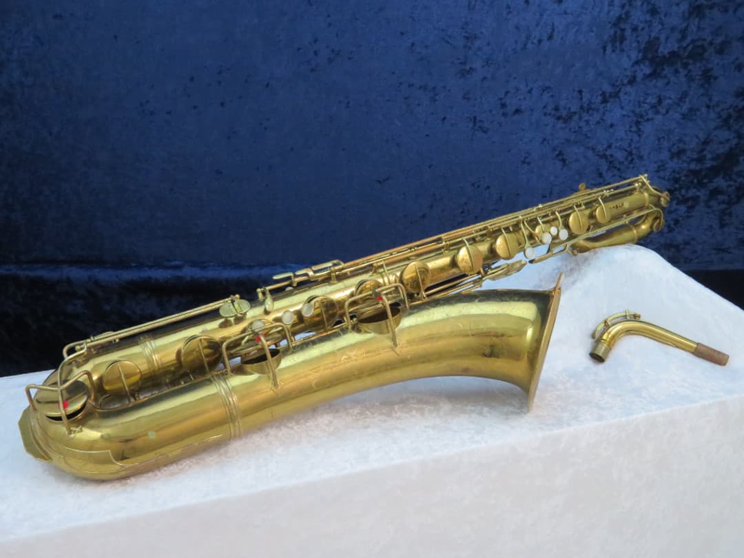 C.G. Conn Transitional Baritone Saxophone 1929 Serial #M235738