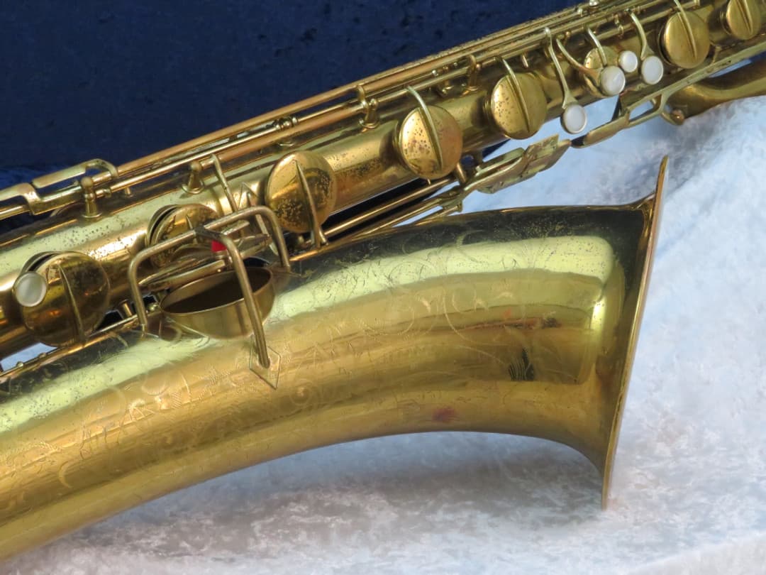 C.G. Conn Transitional Baritone Saxophone 1929 Serial #M235738