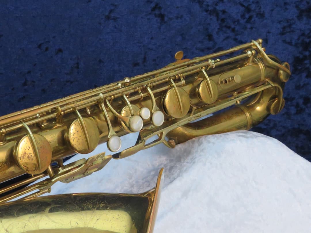 C.G. Conn Transitional Baritone Saxophone 1929 Serial #M235738