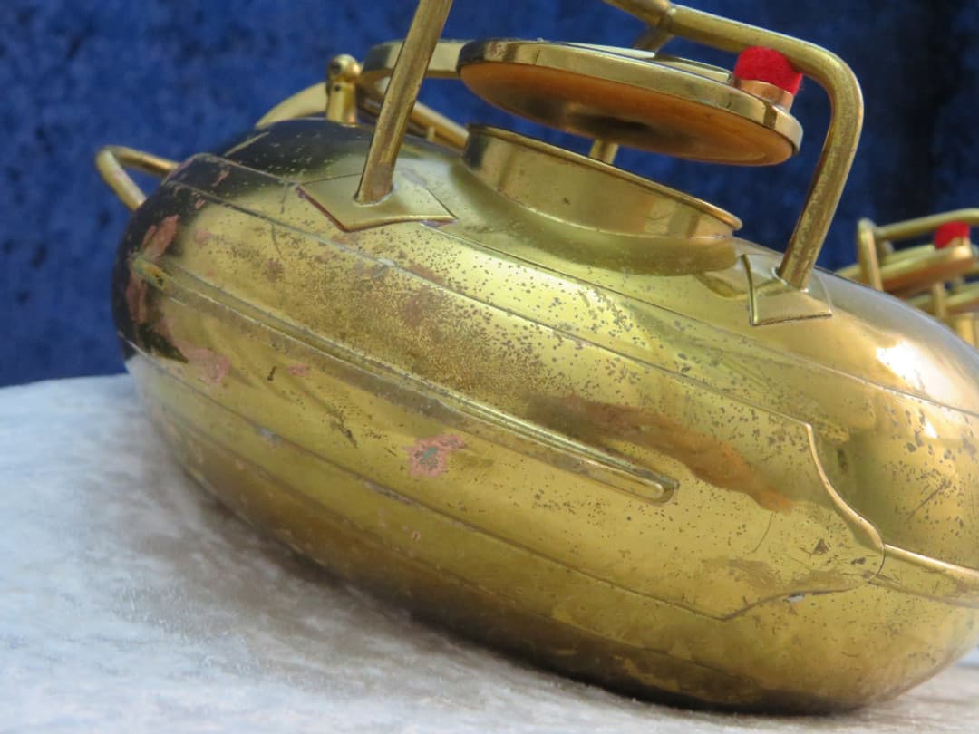 C.G. Conn Transitional Baritone Saxophone 1929 Serial #M235738