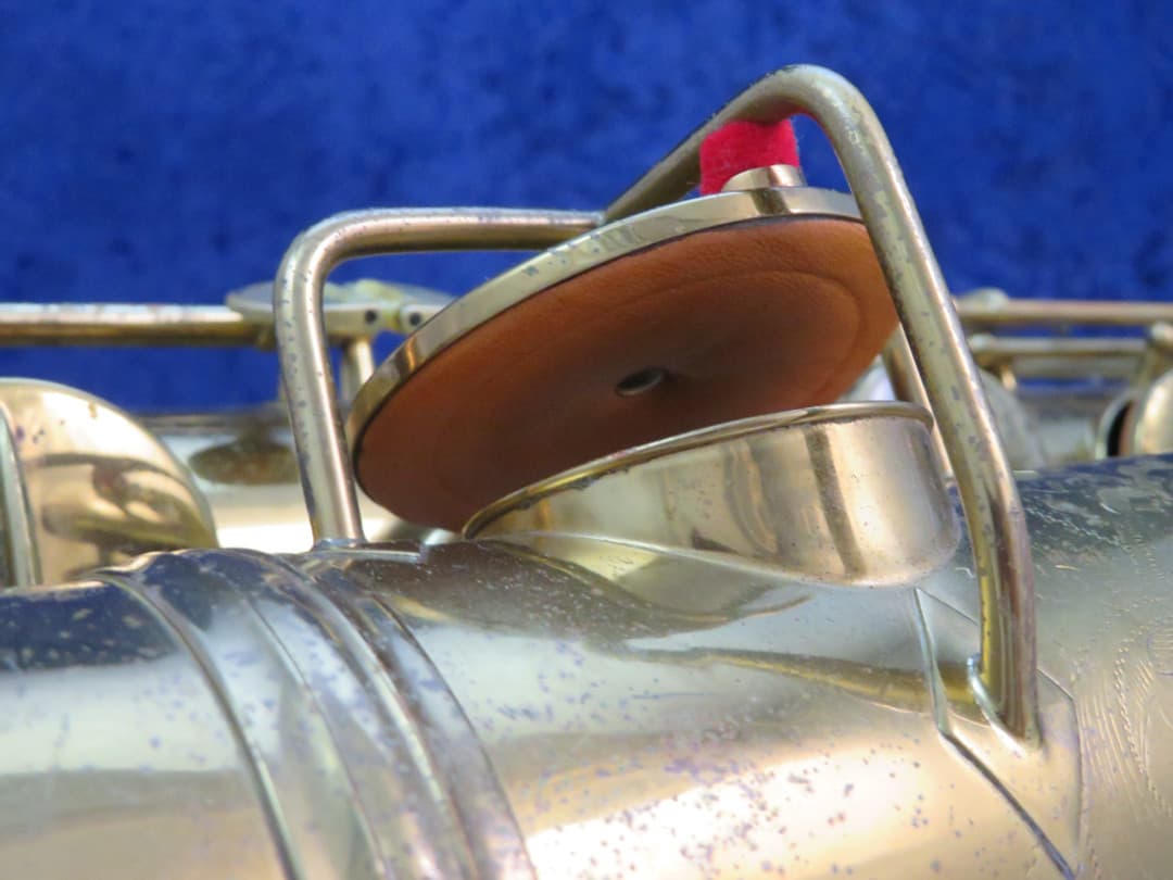 C.G. Conn Transitional Baritone Saxophone 1929 Serial #M235738