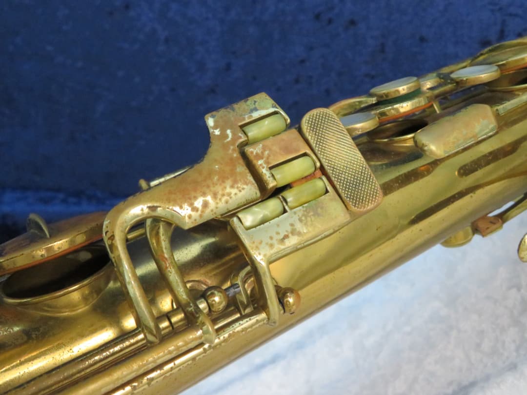 C.G. Conn Transitional Baritone Saxophone 1929 Serial #M235738