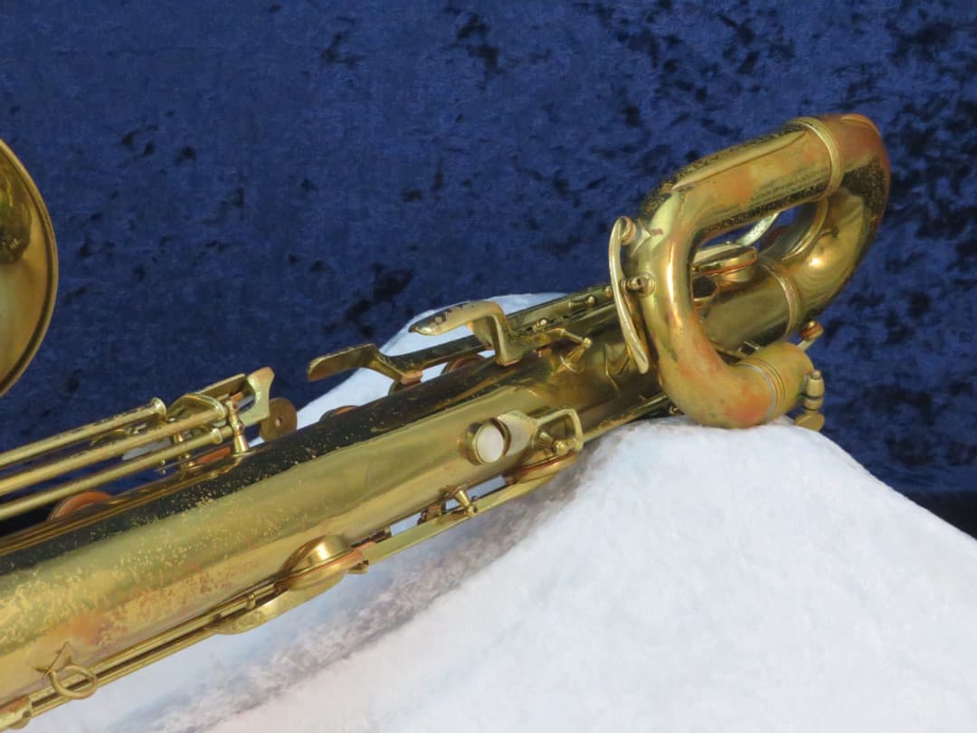 C.G. Conn Transitional Baritone Saxophone 1929 Serial #M235738