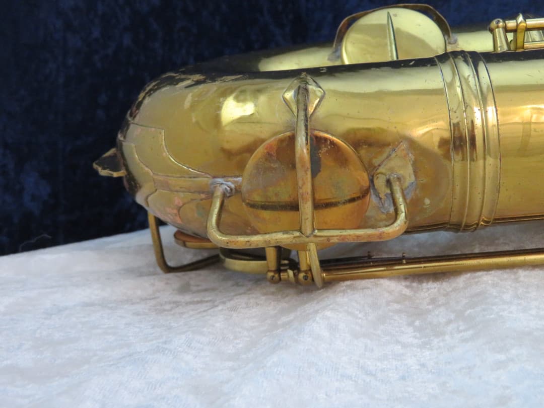 C.G. Conn Transitional Baritone Saxophone 1929 Serial #M235738