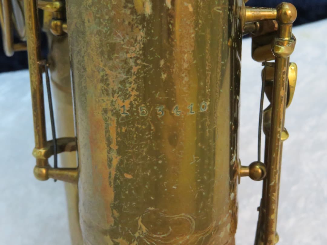 Martin The Martin Tenor Saxophone 1945 Serial #153410