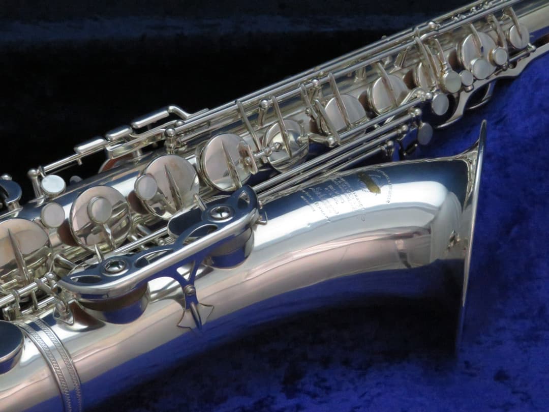 Selmer Super Balanced Action Silver Tenor Saxophone 1953 Serial #M54318 Selmer Super Balanced Action Silver Tenor Saxophone 1953 Serial #M54318