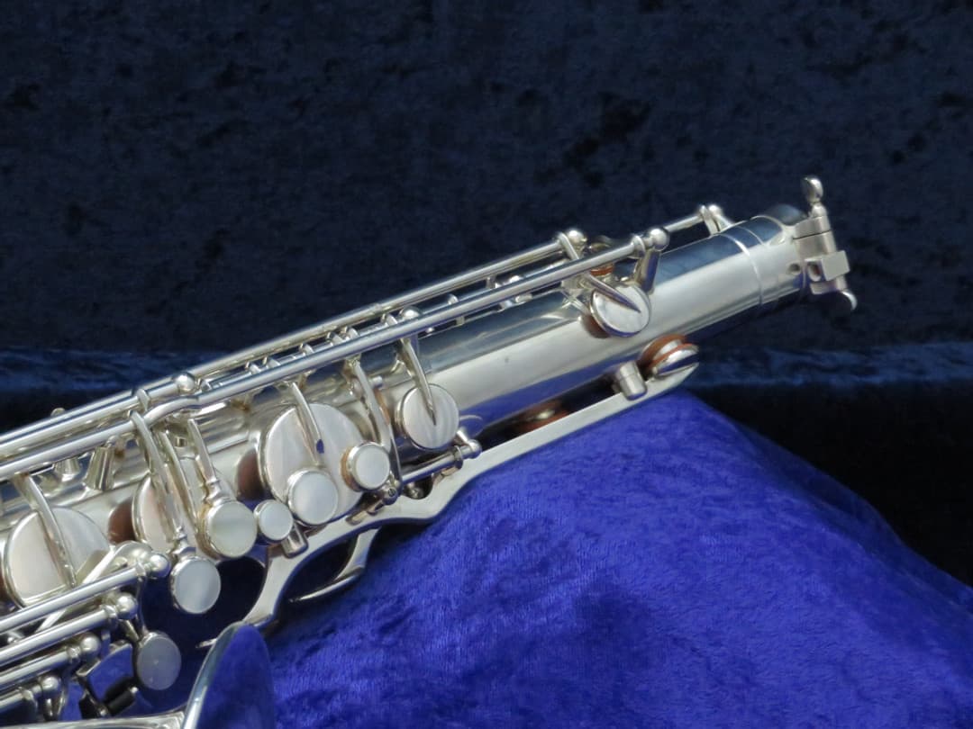 Selmer Super Balanced Action Silver Tenor Saxophone 1953 Serial #M54318