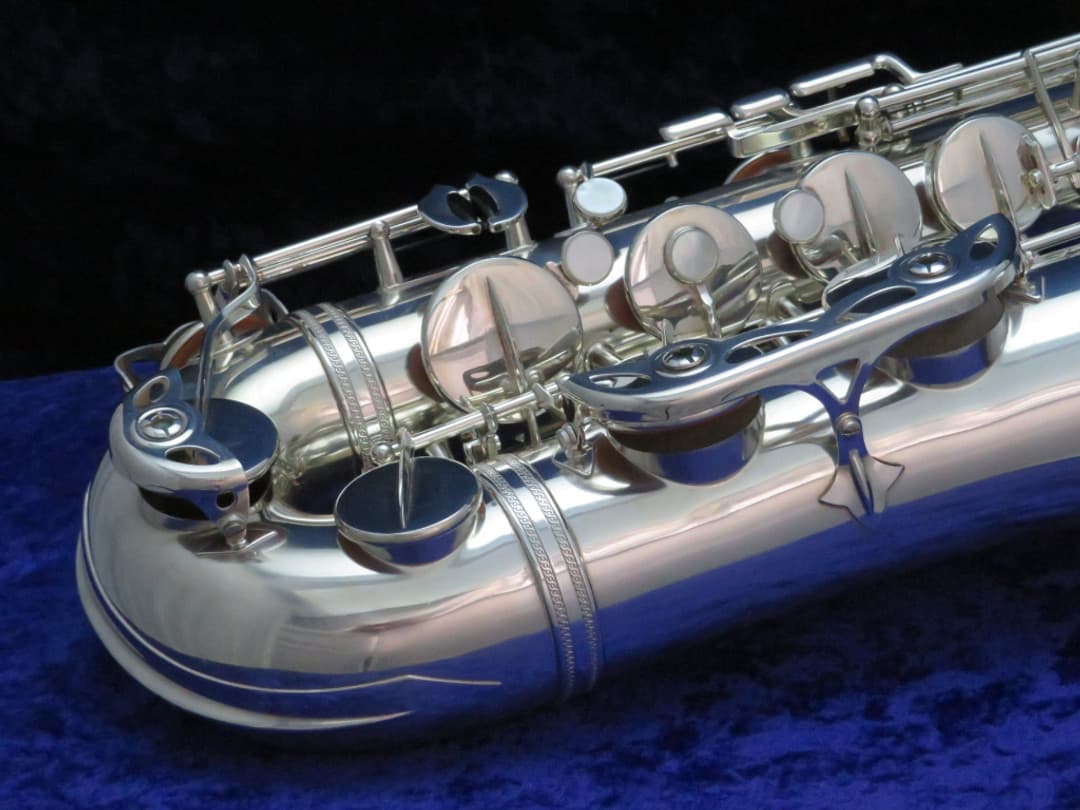 Selmer Super Balanced Action Silver Tenor Saxophone 1953 Serial #M54318