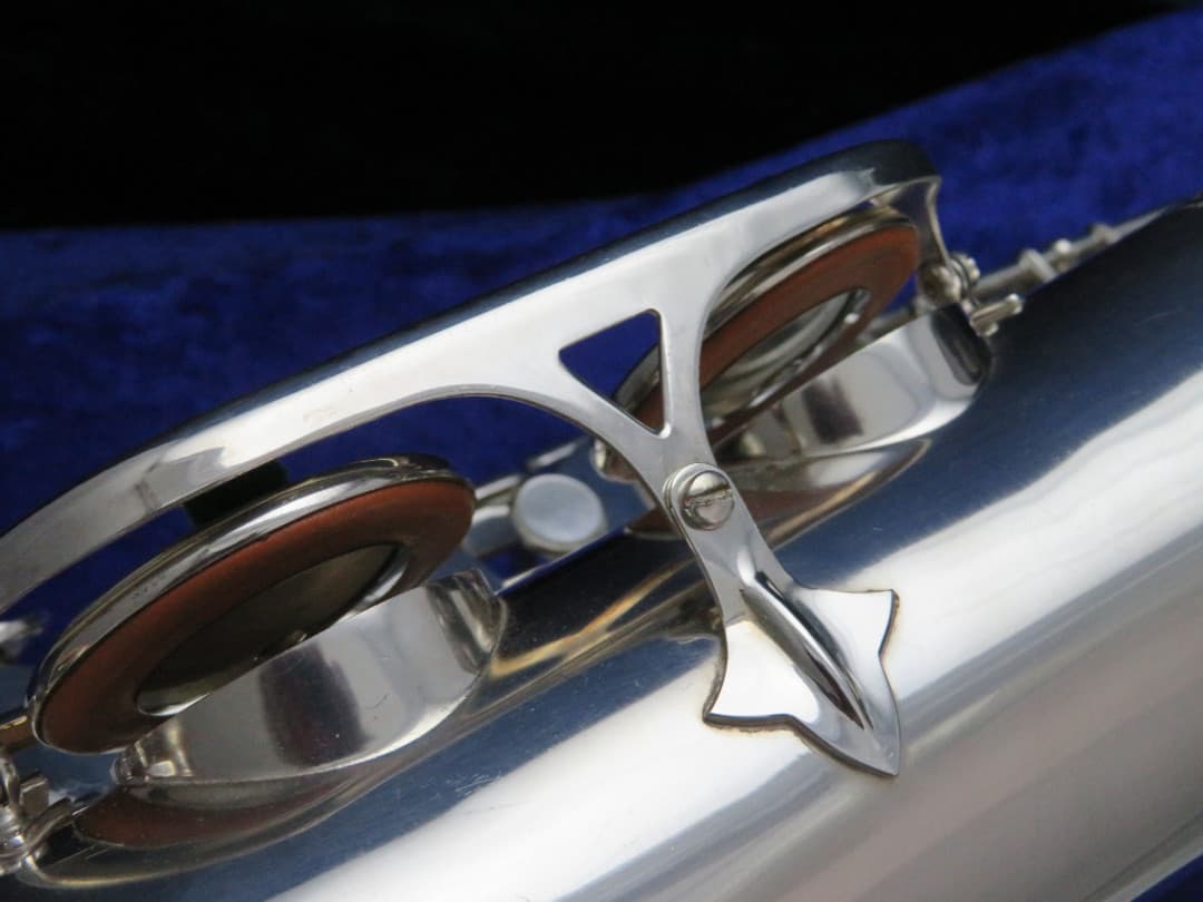 Selmer Super Balanced Action Silver Tenor Saxophone 1953 Serial #M54318