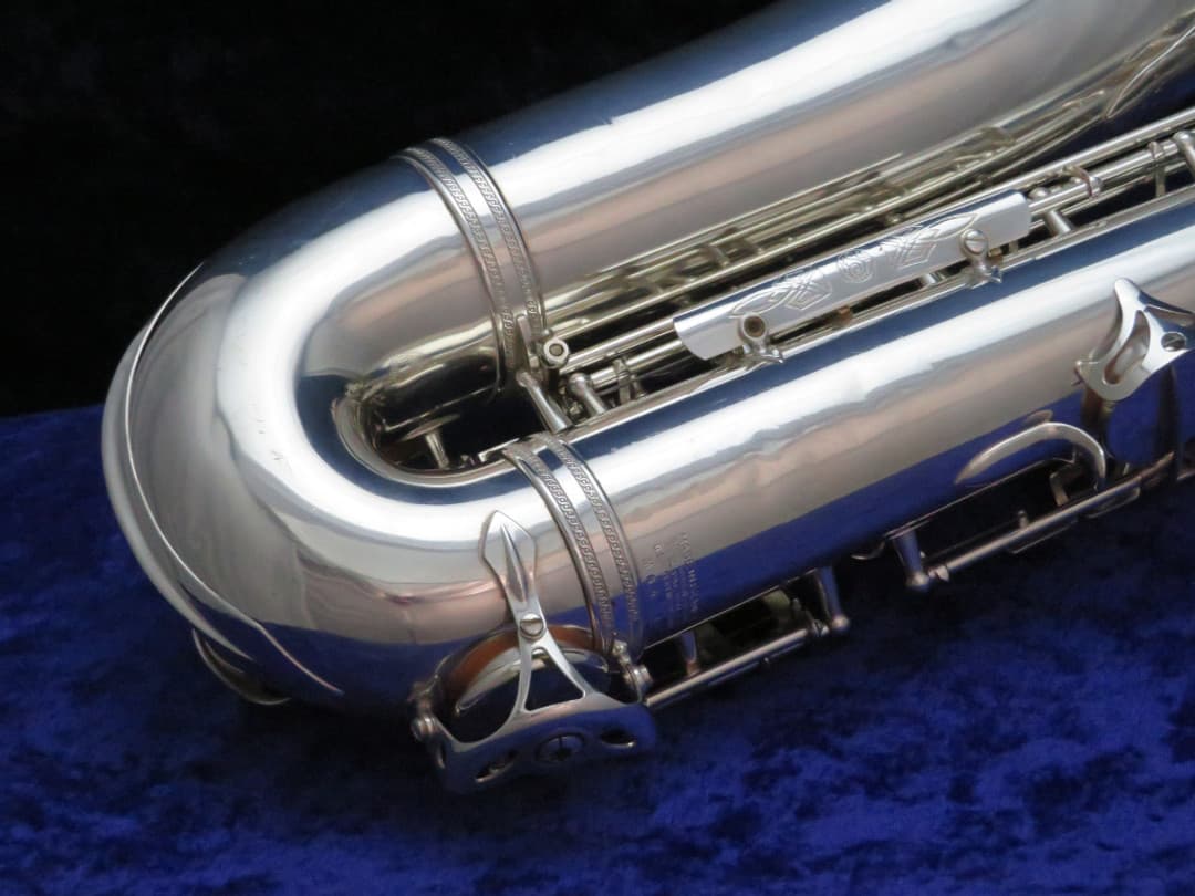 Selmer Super Balanced Action Silver Tenor Saxophone 1953 Serial #M54318