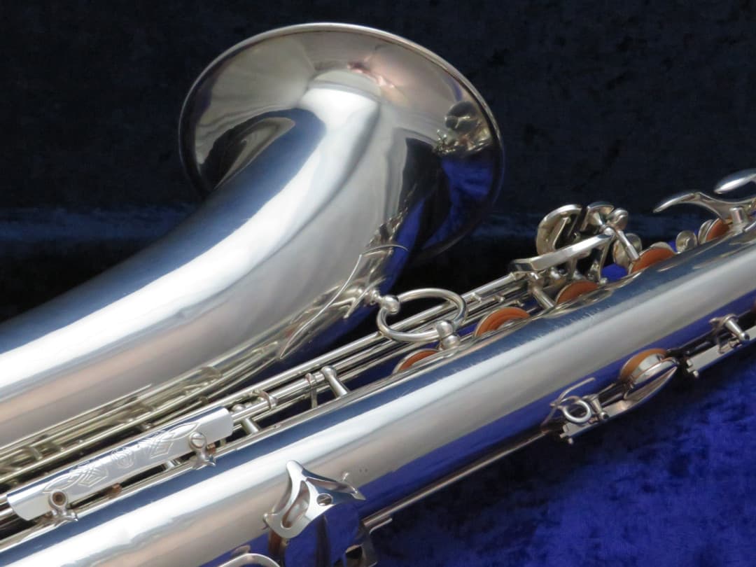 Selmer Super Balanced Action Silver Tenor Saxophone 1953 Serial #M54318