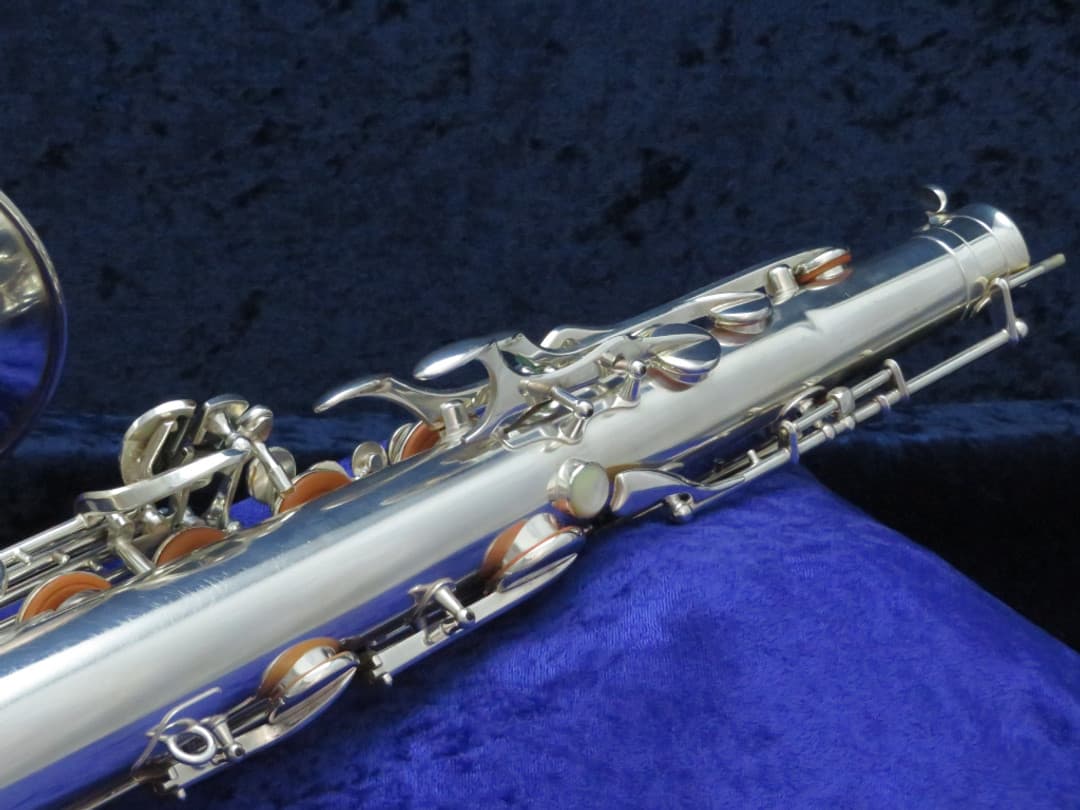 Selmer Super Balanced Action Silver Tenor Saxophone 1953 Serial #M54318