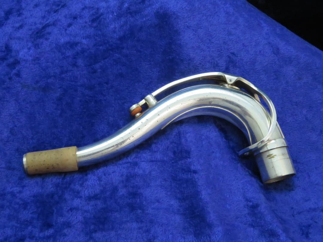 Selmer Mark VI Silver Tenor Saxophone 1958 Serial #M76955