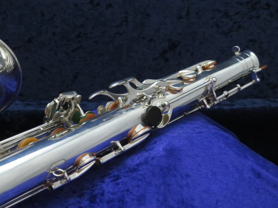 Selmer Mark VI Silver Tenor Saxophone 1958 Serial #M76955