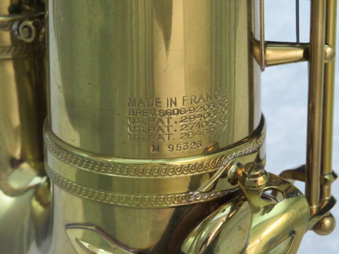 Selmer Mark VI Tenor Saxophone 1961 Serial #M95326