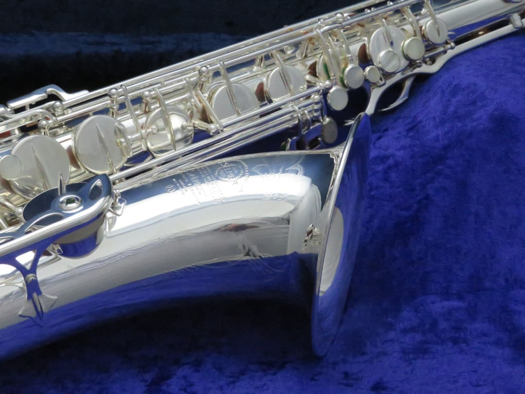 Selmer Mark VI Silver Tenor Saxophone 1957 Serial #M71245