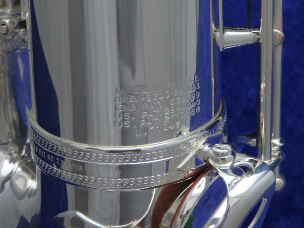 Selmer Mark VI Silver Tenor Saxophone 1957 Serial #M71245