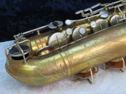 Martin Handcraft Committee Tenor Saxophone with Art Deco Skyline 1936 Serial #116611 Martin Handcraft Committee Tenor Saxophone with Art Deco Skyline 1936 Serial #116611