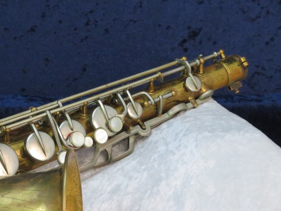 Martin Handcraft Committee Tenor Saxophone with Art Deco Skyline 1936 Serial #116611