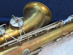 Martin Handcraft Committee Tenor Saxophone with Art Deco Skyline 1936 Serial #116611 Martin Handcraft Committee Tenor Saxophone with Art Deco Skyline 1936 Serial #116611