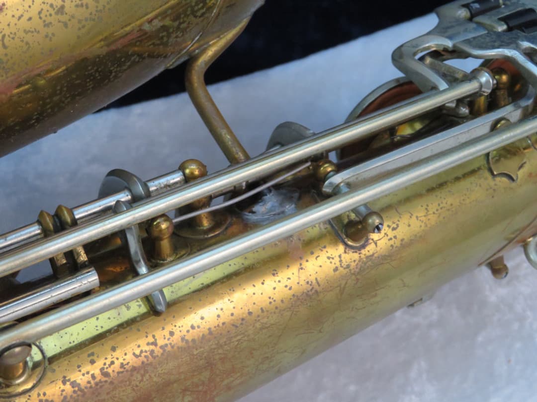 Martin Handcraft Committee Tenor Saxophone with Art Deco Skyline 1936 Serial #116611