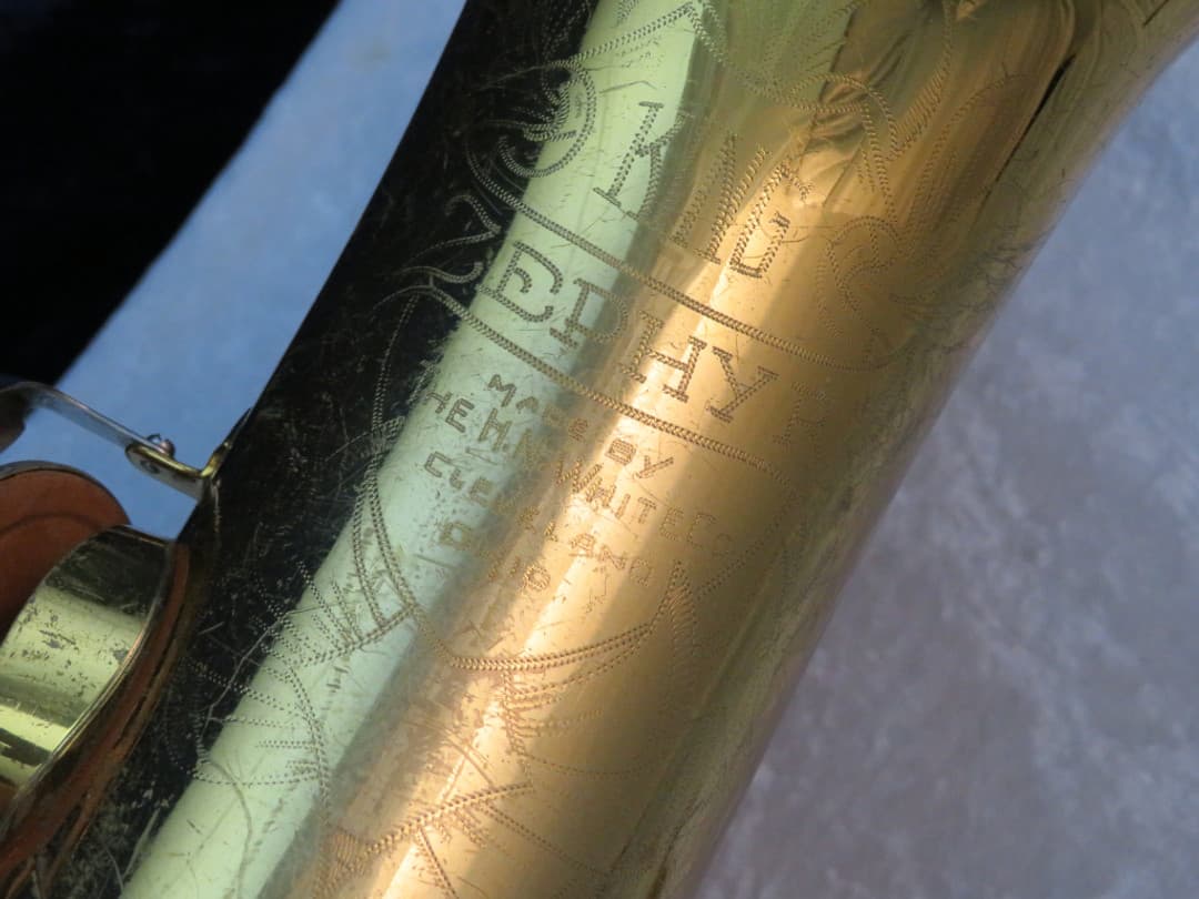 King Zephyr Tenor Saxophone 1960's Serial #379538