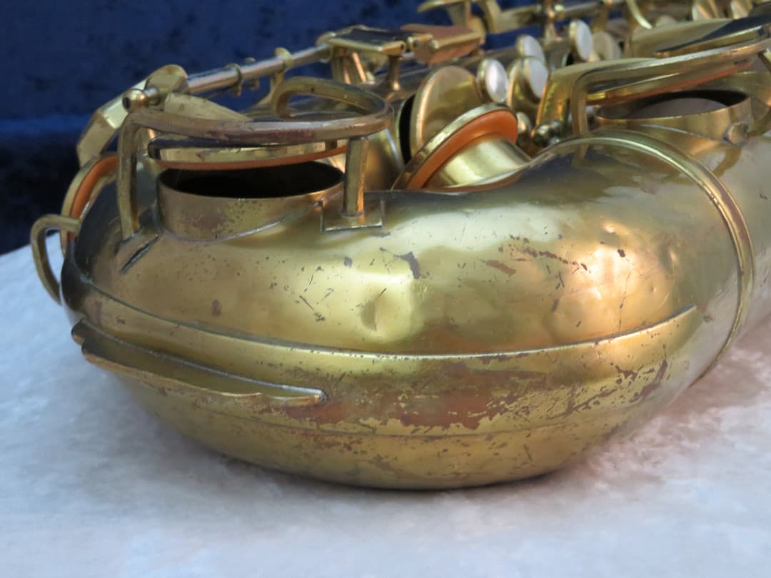 King Zephyr Tenor Saxophone with Art Deco 1936 Serial #188011