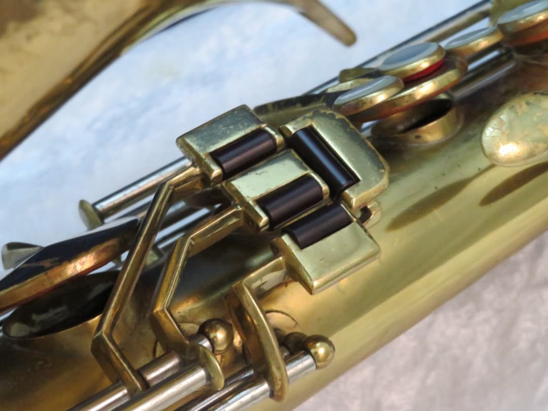 King Zephyr Tenor Saxophone with Art Deco 1936 Serial #188011