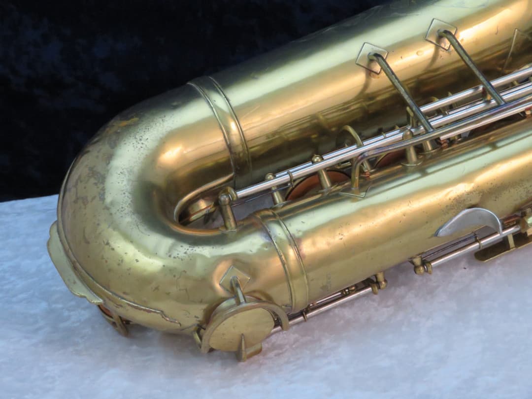 King Zephyr Tenor Saxophone with Art Deco 1936 Serial #188011