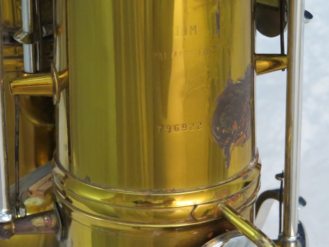 C.G. Conn 10M Tenor Saxophone with Naked Lady 1959 Serial #796922