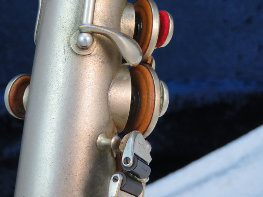 King Gold Plated Saxello Soprano Saxophone 1924 Serial #71150